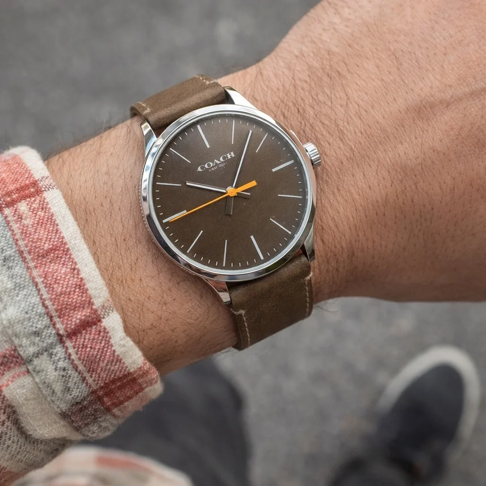 Coach stylish watch